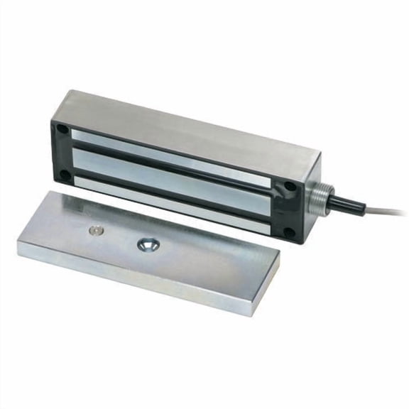 Seco-Larm Enforcer 1,300lb Electromagnetic Gate Lock Weatherproof Outdoor Maglock with FailSafe Operation
