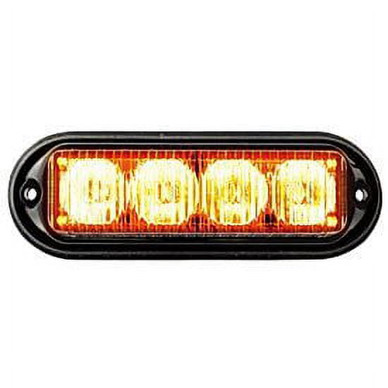 SecoLarm Enforcer HighIntensity LED Strobe Light, 12VDC, Amber