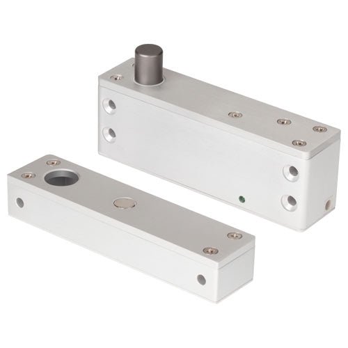 Seco-Larm Enforcer Mini Surface-Mount Electric Deadbolt, Fail-Safe, 12VDC with Adjustable Lock Delay Timer Model SD997B1SQ