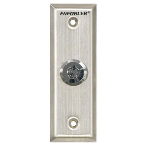 Seco-Larm Enforcer Request-To-Exit Slimline Key Switch Plate (SD-71051-V0)