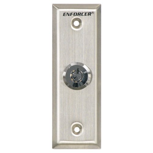 Seco-Larm Enforcer Request-To-Exit Slimline Key Switch Plate (SD-71051-V0)