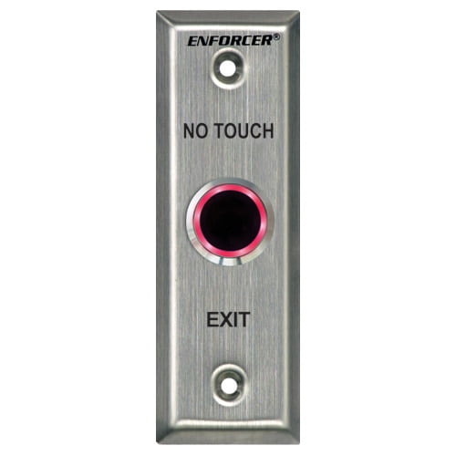 Seco-Larm Enforcer Slimline No Touch Request-to-Exit Plate, Outdoor