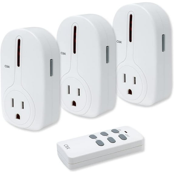 Seco-Larm LS-313A-14Q Enforcer CBA Wireless Outlet Controller Kit, 3 Outlets
