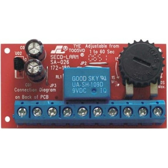 Seco-Larm SA-026Q Enforcer Low-Voltage Miniature Delay Timer Module