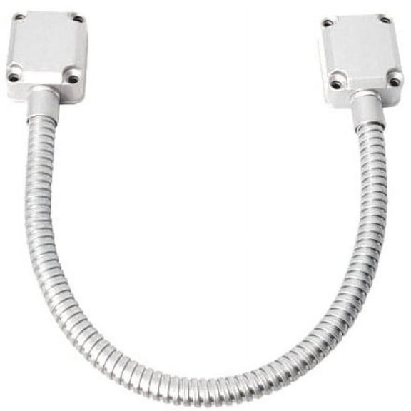 Seco-Larm SD-969-S18 Armored Door Cord 18" Stainless Steel Cable with Aluminum End Caps for Electric Lock & Access Control Systems