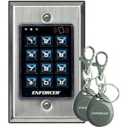 Seco-Larm SK-1131-SPQ Access Control Keypad, Built-in Proximity Reader, 1,200 Users, 3 Outputs, Indoors with Two Key Fob Proximity Tags