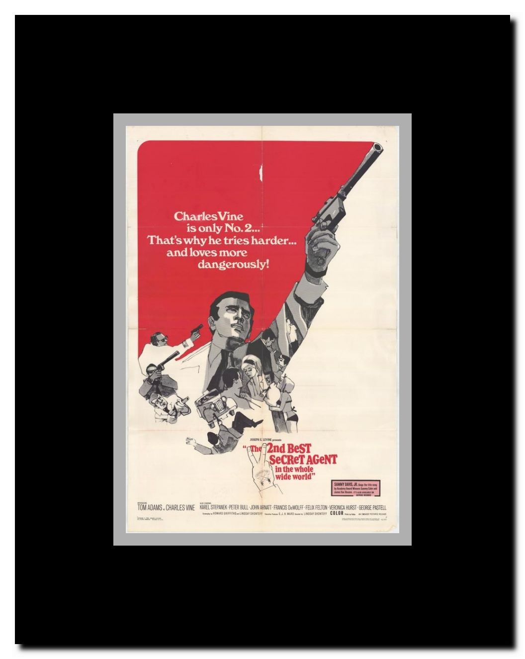 Second Best Secret Agent Framed Movie Poster