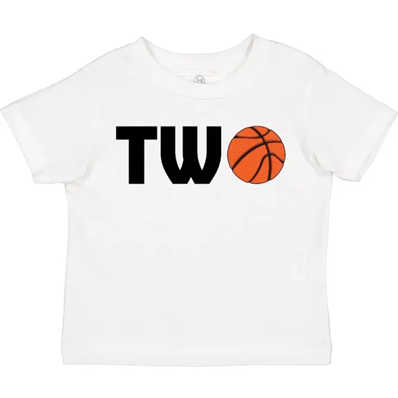 Second Birthday Basketball Two Toddler T-Shirt Birthdays 2Nd Team Cavs Baby Clothing, Cute Baby Shirt, TODDLER SHORT SLEEVE TEE BELLA CANVAS 3001T