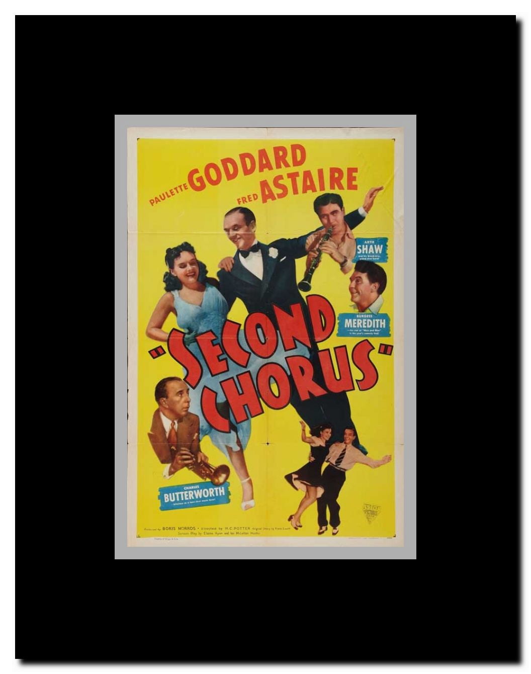 Second Chorus Framed Movie Poster