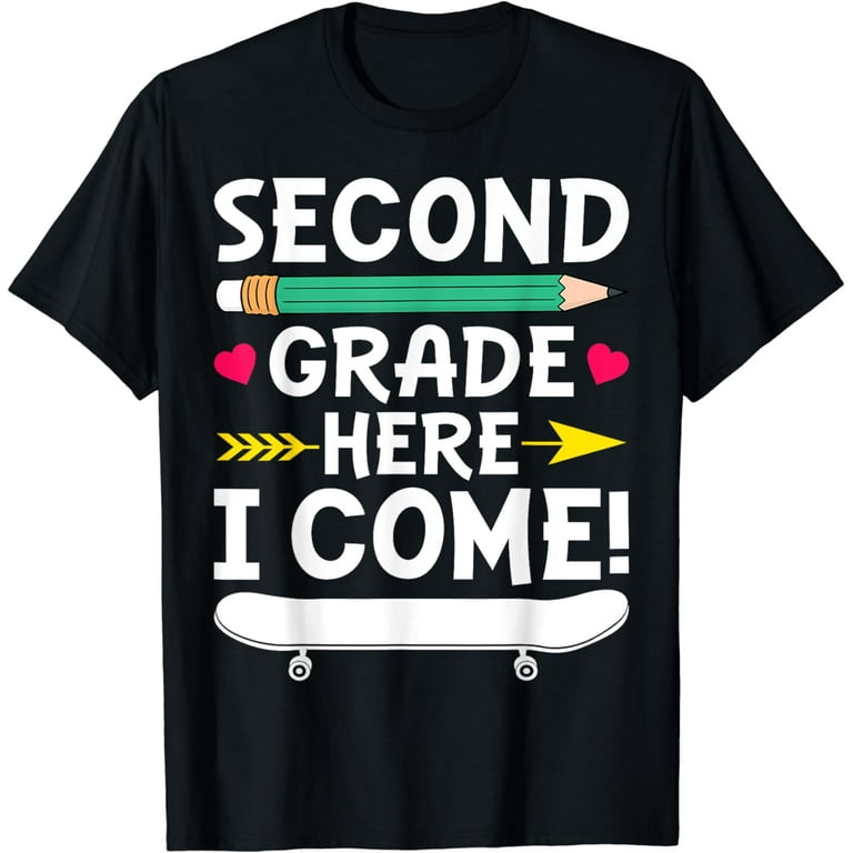 2nd Grade T-Shirt Funny Second Grade Back To School Gift 2nd Grade T-Shirt Funny Second Grade Back To School Gift