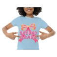 thumbnail image 1 of Second Grade Bow T-Shirt for Girls – 100% Cotton Back to School Shirt with Cute Pink Ribbon, 1 of 2