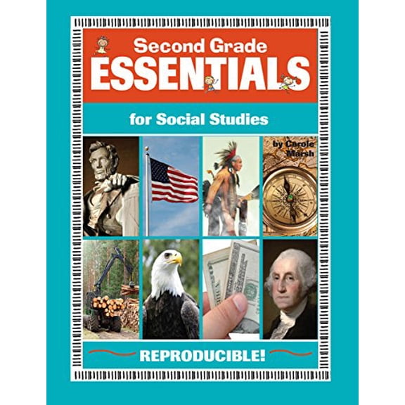 Pre-Owned Second Grade Essentials for Social Studies: Everything You Need - In One Great Resource! (Paperback) 0635126370 9780635126375