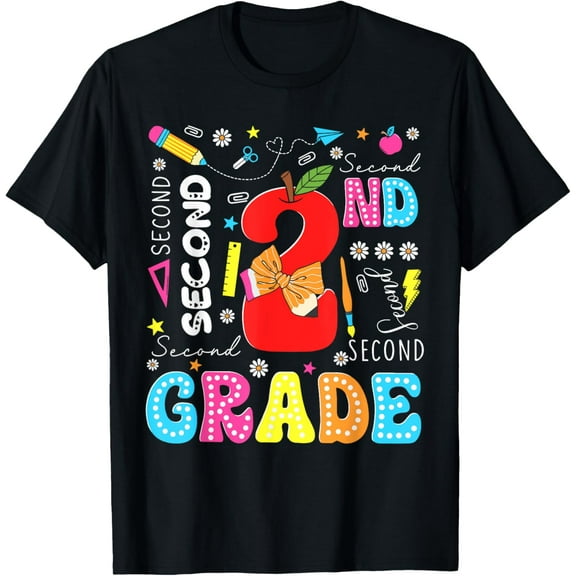 Second Grade First Day Of School Teacher Kids 2nd Grade Team T-Shirt