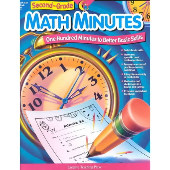 Pre-Owned Second Grade Math Minutes