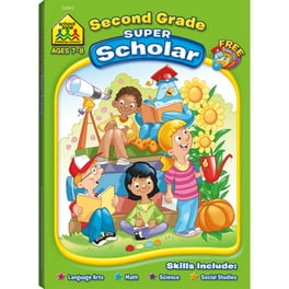 School Zone Big Second Grade Scholar Book for Kids