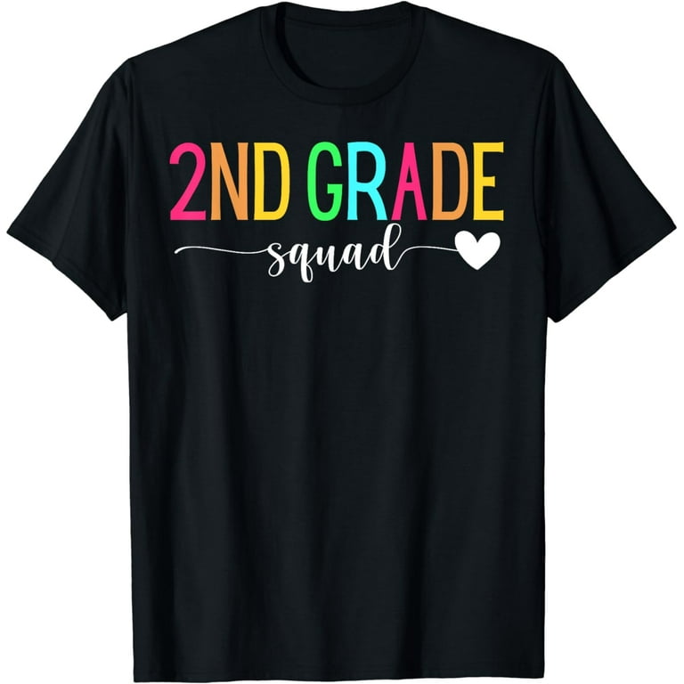 Back To School 2nd Grade Squad T Shirt For Teachers Students Back To School 2nd Grade Squad T Shirt For Teachers Students