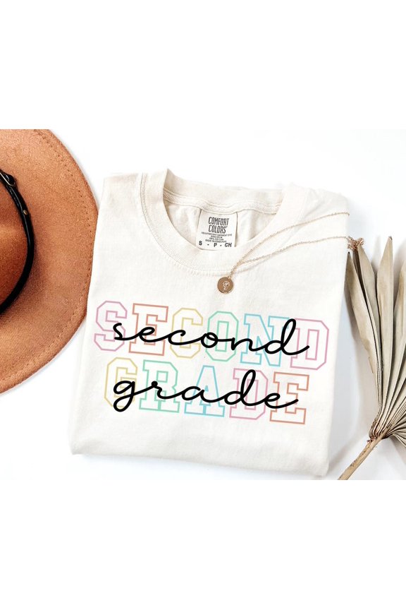 Second Grade Teacher 2Nd Grade Elementary School Teaching Tshirt 3 All Size S-4Xl