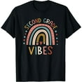 thumbnail image 1 of Second Grade Vibes Back To School Student Teacher T-Shirt, 1 of 4