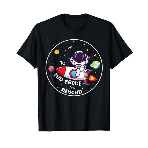 Second Grade and Beyond Astronaut 2nd Grade Students T-Shirt