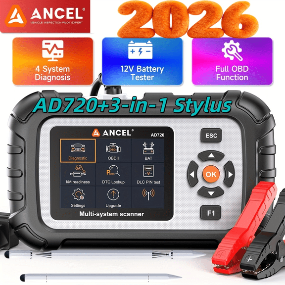 [Second Hand] ANCEL AD720 +3-in-1 Stylus OBD2 Scanner