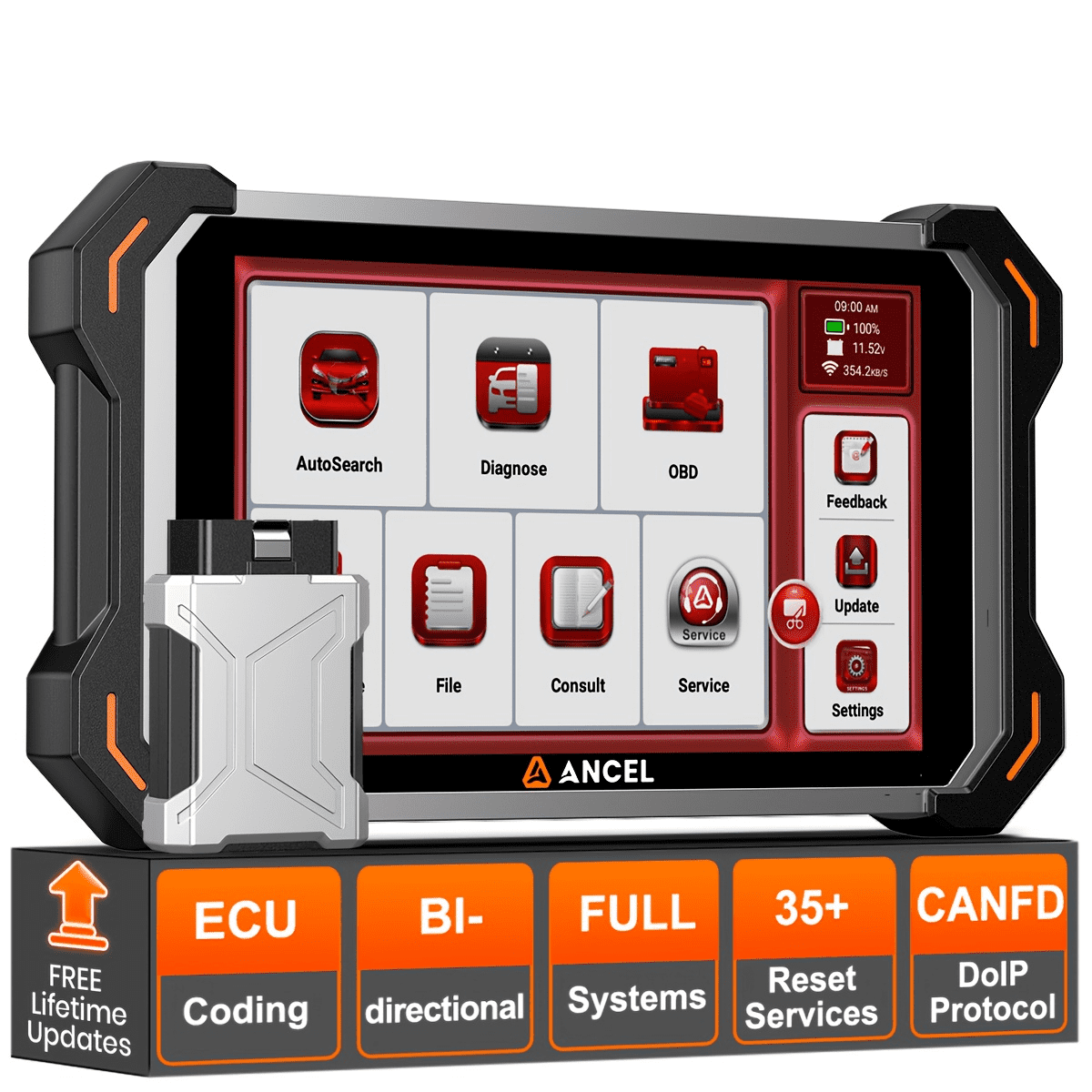 [Second Hand] ANCEL All System  Bidirectional OBD2 Scanner