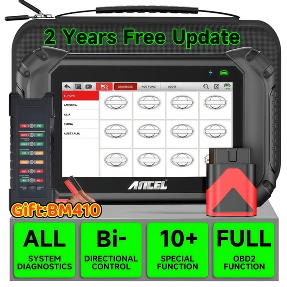 [Second Hand] ANCEL Bidirectional  OBD2 Scanner+Gift: BM410
