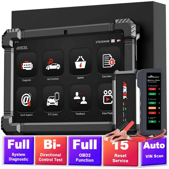 [Second Hand] ANCEL Car Full System OBD2 Scanner w/ Gift:BM310