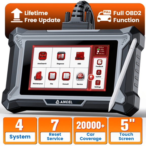 [Second Hand] ANCEL DS100 Car Full OBD2 Scanner Diagnostic Tool +STYLUS