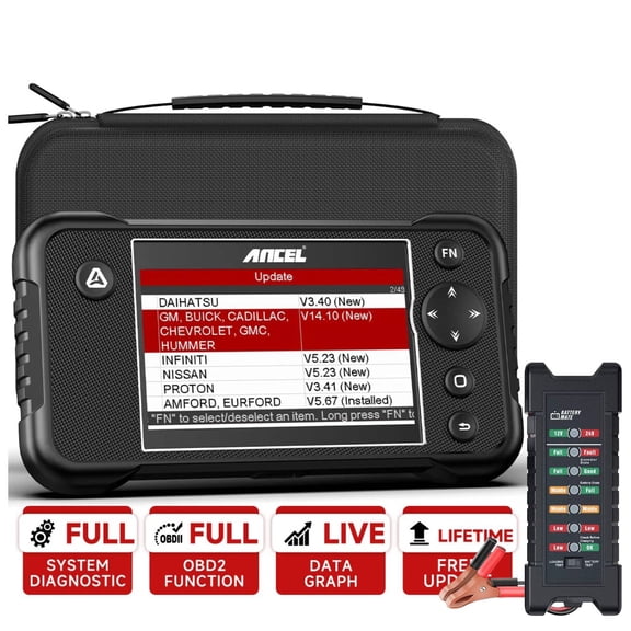 [Second Hand] ANCEL  Elite OBD2 All System Diagnostic Tool, full obd2 function