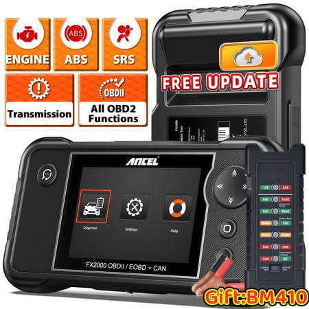 [Second Hand] ANCEL FX2000+BM410 (BM410 no wireless function) OBD2 Scanner Diagnostic Tool