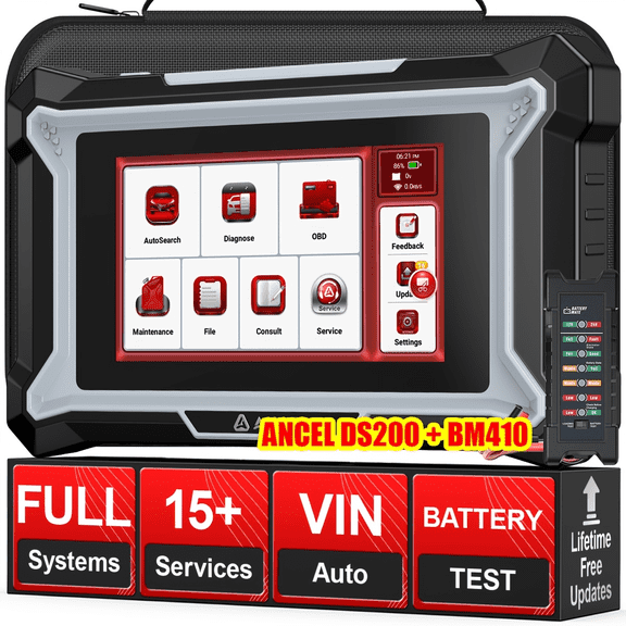 [Second Hand] ANCEL Full System OBD2 Auto Scanner Diagnostic Tool w/ BM410