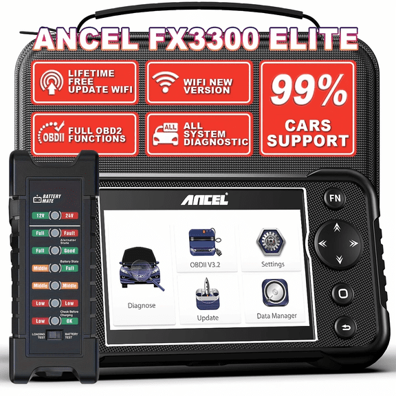[Second Hand] ANCEL OBD2 All System OBD2 Scanner w/ BM410