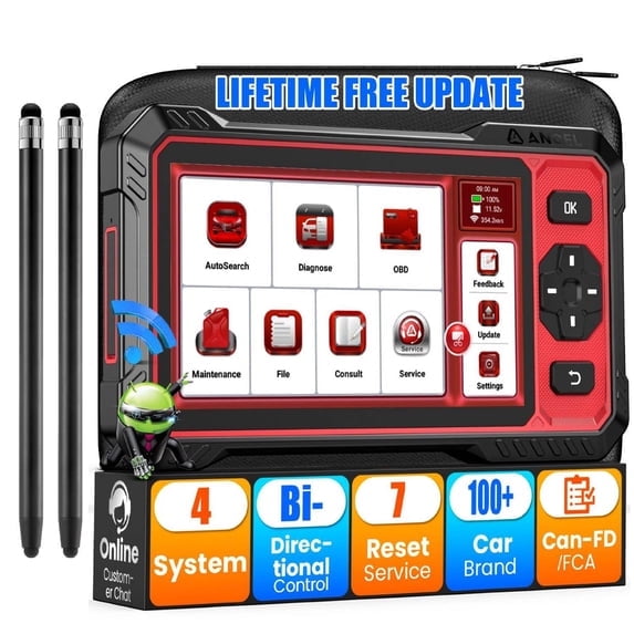 [Second Hand] ANCEL OBD2 Scanner Diagnostic Tool+2pcs S/t/y/l/u/s Kits