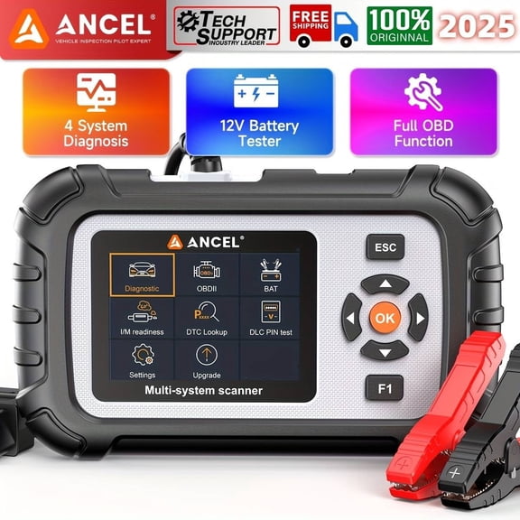 [Second Hand] ANCEL OBD2 Scanner Diagnostic Tool, All 10 OBD2 Test