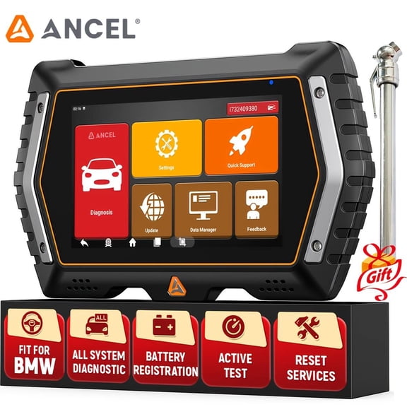 [Second Hand] ANCEL OBD2 Scanner Diagnostic Tool+T/i/r/e P/r/e/s/s/u/r/e G/a/u/g/e