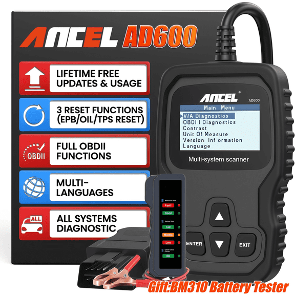 ANCEL OBD2 Scanner for VW+Gift: BM310