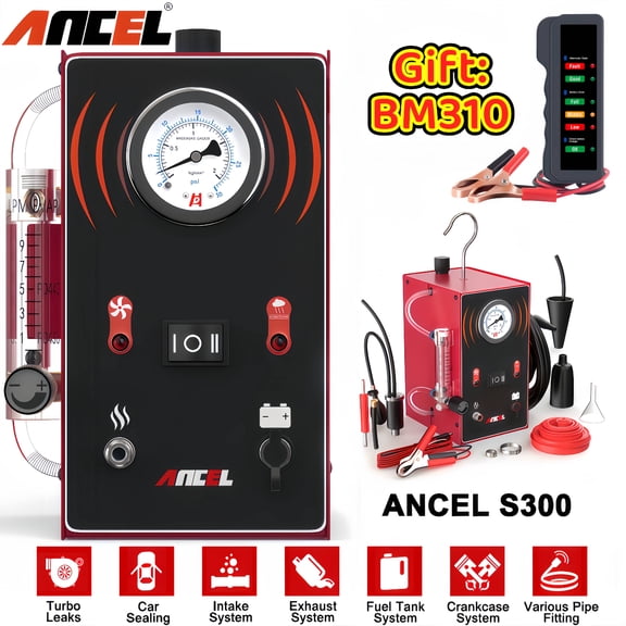[Second Hand] ANCEL Smoke Leak Detector EVAP System Automotive Machine Vacuum Diagnostic Tool Tester w/ Gift BM310