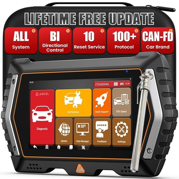 [Second Hand] ANCEL V3 PRO+ Tire Pressure Gauge Full-System OBDII Scanner