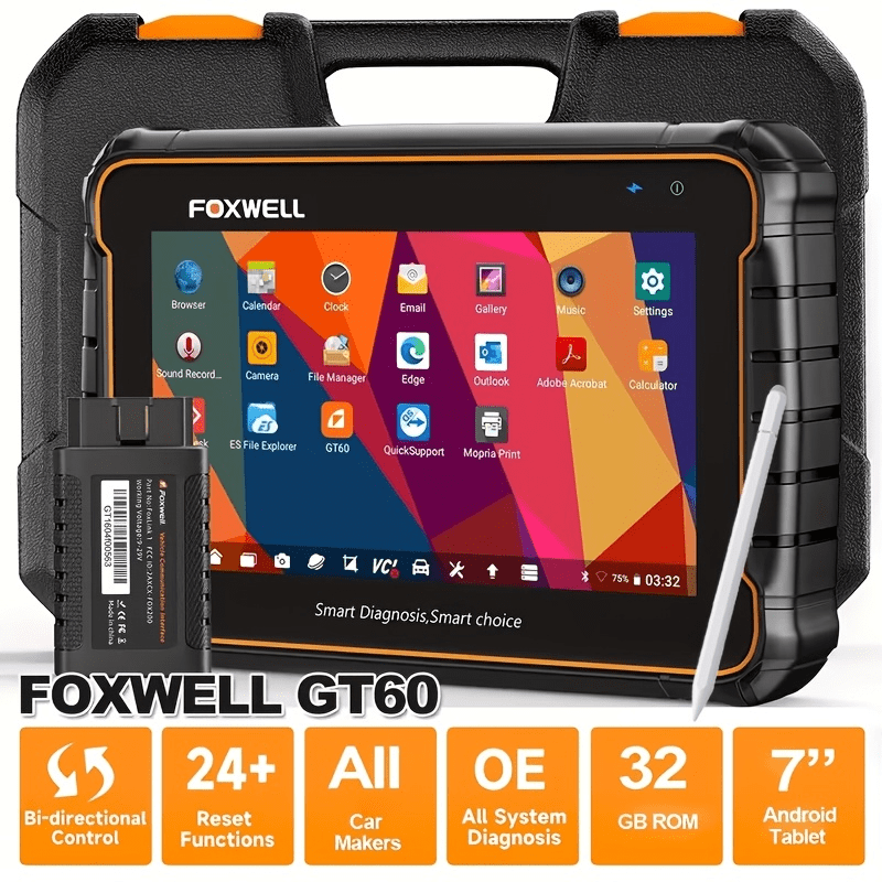 [Second Hand] FOXWELL All System Bidirectional Scan Tool w/ 3-in-1 S/t/y/l/u/s