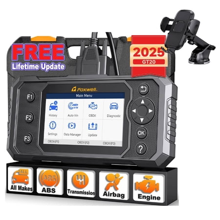 [Second Hand] FOXWELL GT20 Car Scanner w/ Phone Holder
