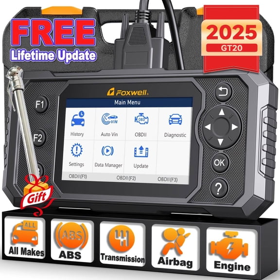[Second Hand] FOXWELL GT20 OBD2 Scanner 4 System Car Diagnostic