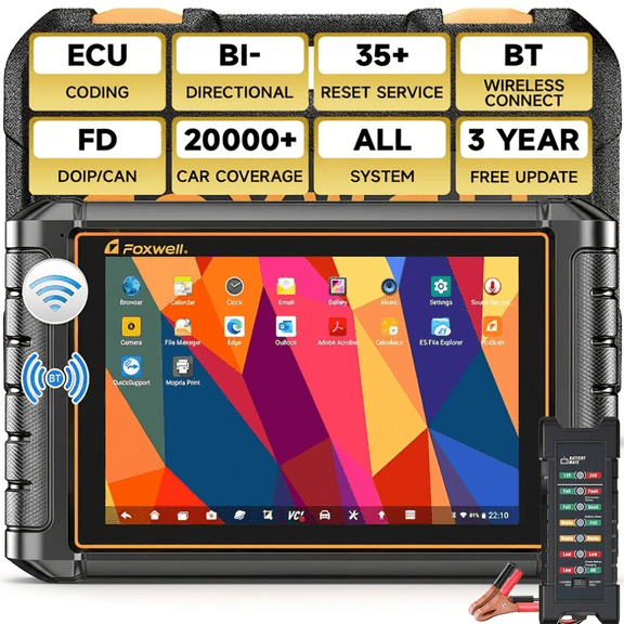 [Second Hand] FOXWELL NT1009 Advanced Car Bi-Directional OBD2 Scan Tool,BM410