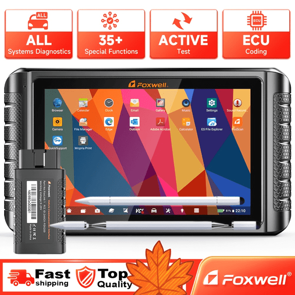 [Second Hand] FOXWELL NT1009 Advanced Car Bi-Directional OBD2 Scan Tool,