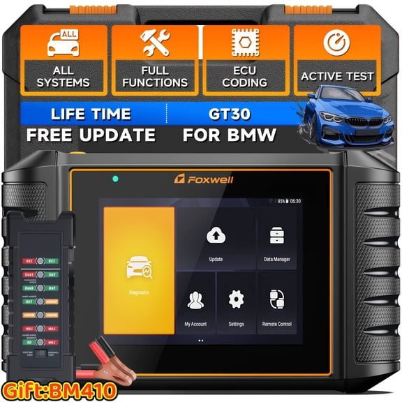 [Second Hand] FOXWELL OBD2 Scanner Diagnostic Tool+Gift: BM410