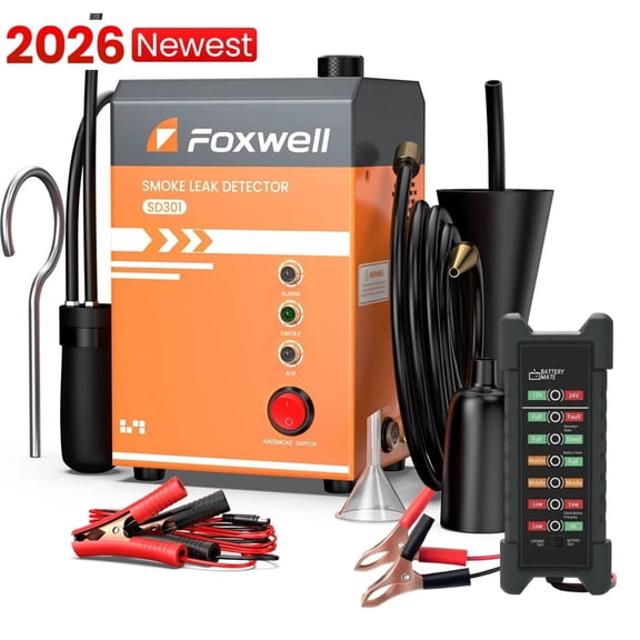 [Second Hand] FOXWELL SD301 Automotive Smoke Machine Leak Detector w/ GiftBM410