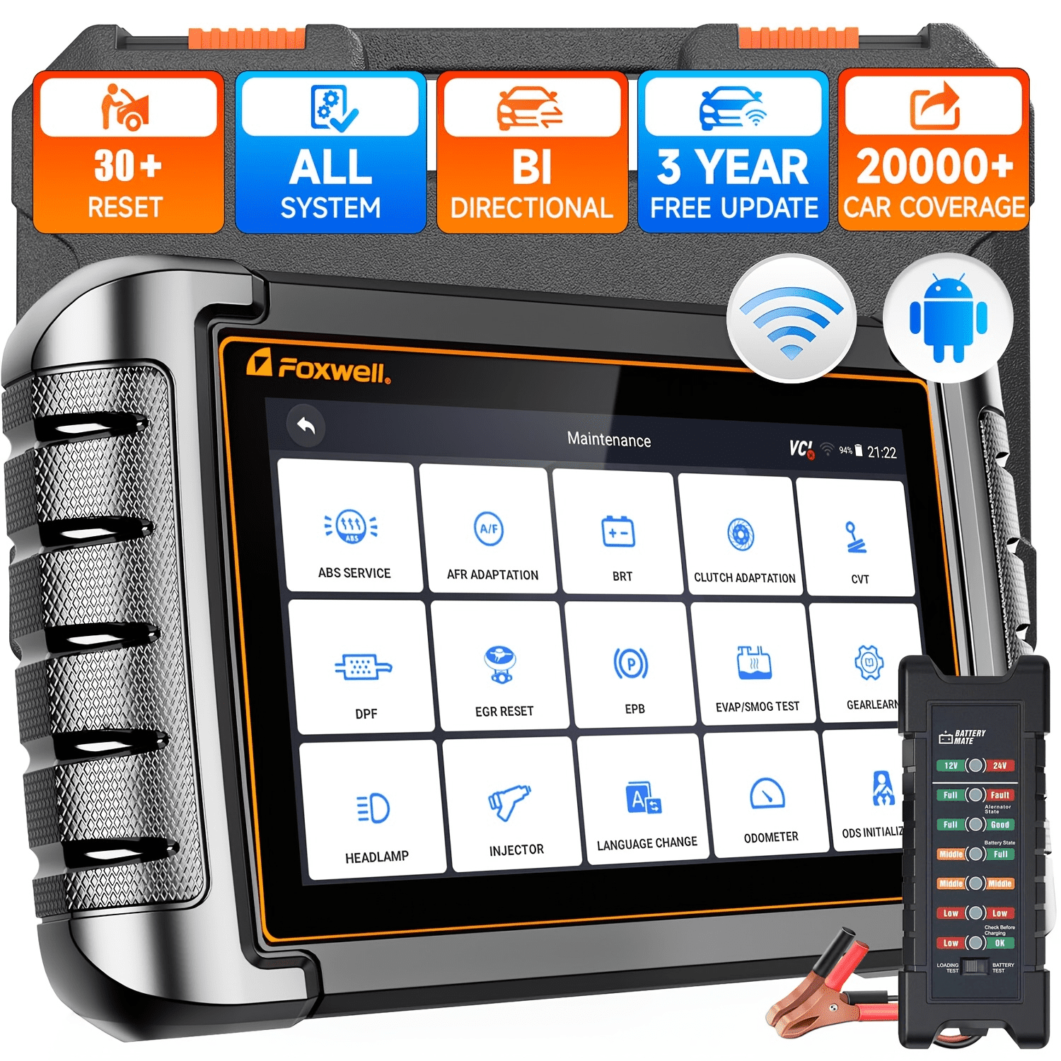 [Second Hand]Foxwell NT809 Automotive Diagnostic Tool with Bi-directional, BM410