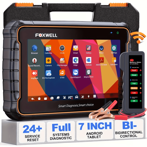 [Second Hand] Foxwell Newest All System  Car Bidirectional OBD2 Diagnostic  Scanner + BM310