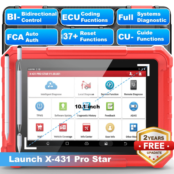 [Second Hand] LAUNCH X431 PRO STAR Bidirectional OBD2 Scanner Auto Diagnostic Tool