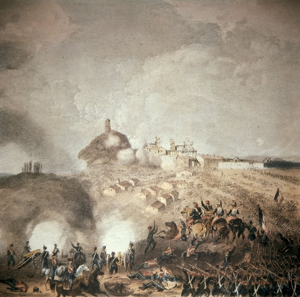 Second Italian War Of Independence Canvas Art - (36 x 24)