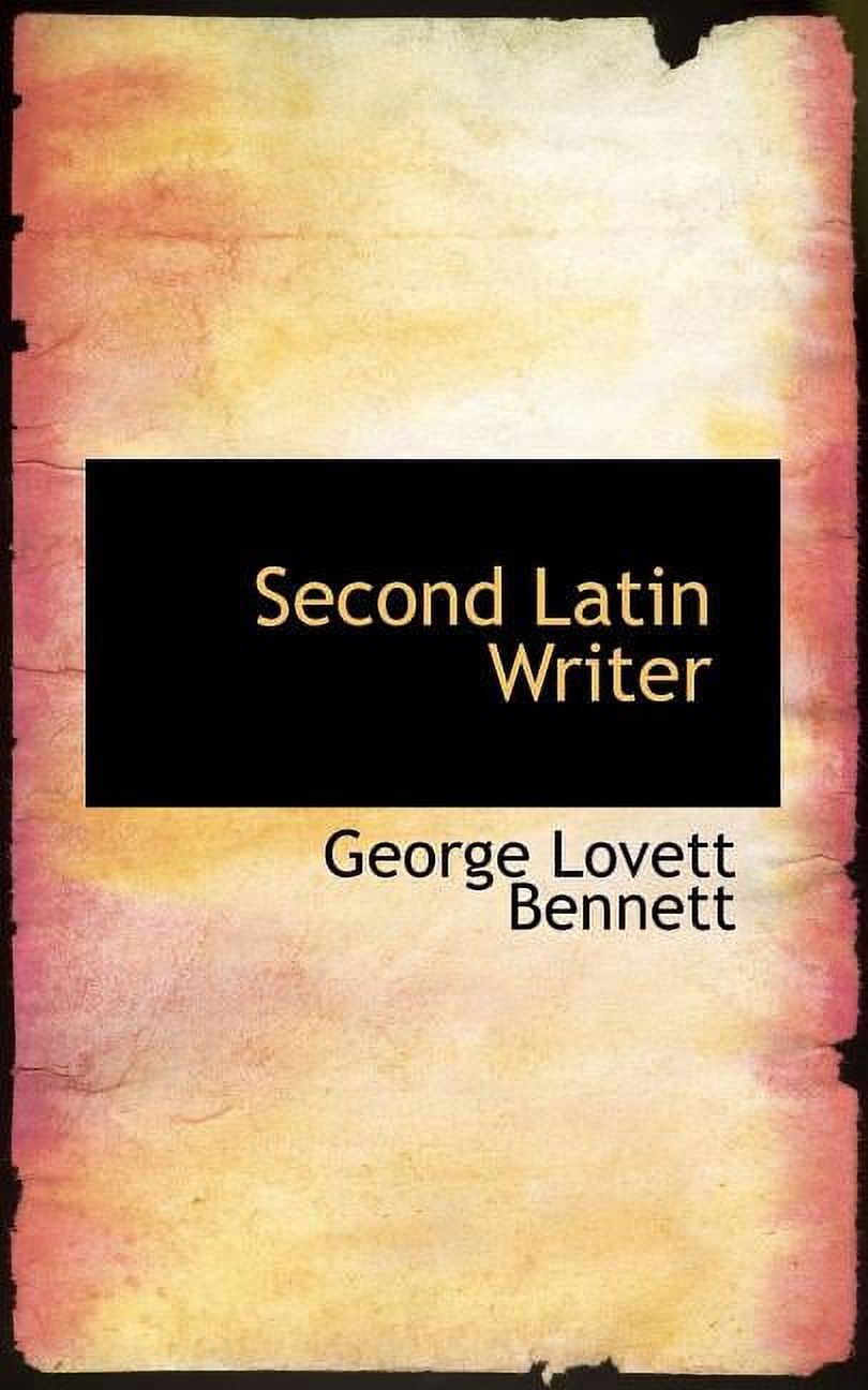 Second Latin Writer (Paperback)